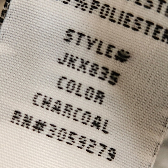 Thread & Supply Wubby Fuzzy Arctic Fleece Vest Sherpa Jacket Charcoal Sz Medium - Picture 10 of 16